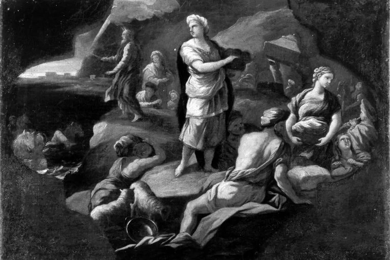 Passaggio del mar Rosso - Pinacoteca Provinciale, Bari